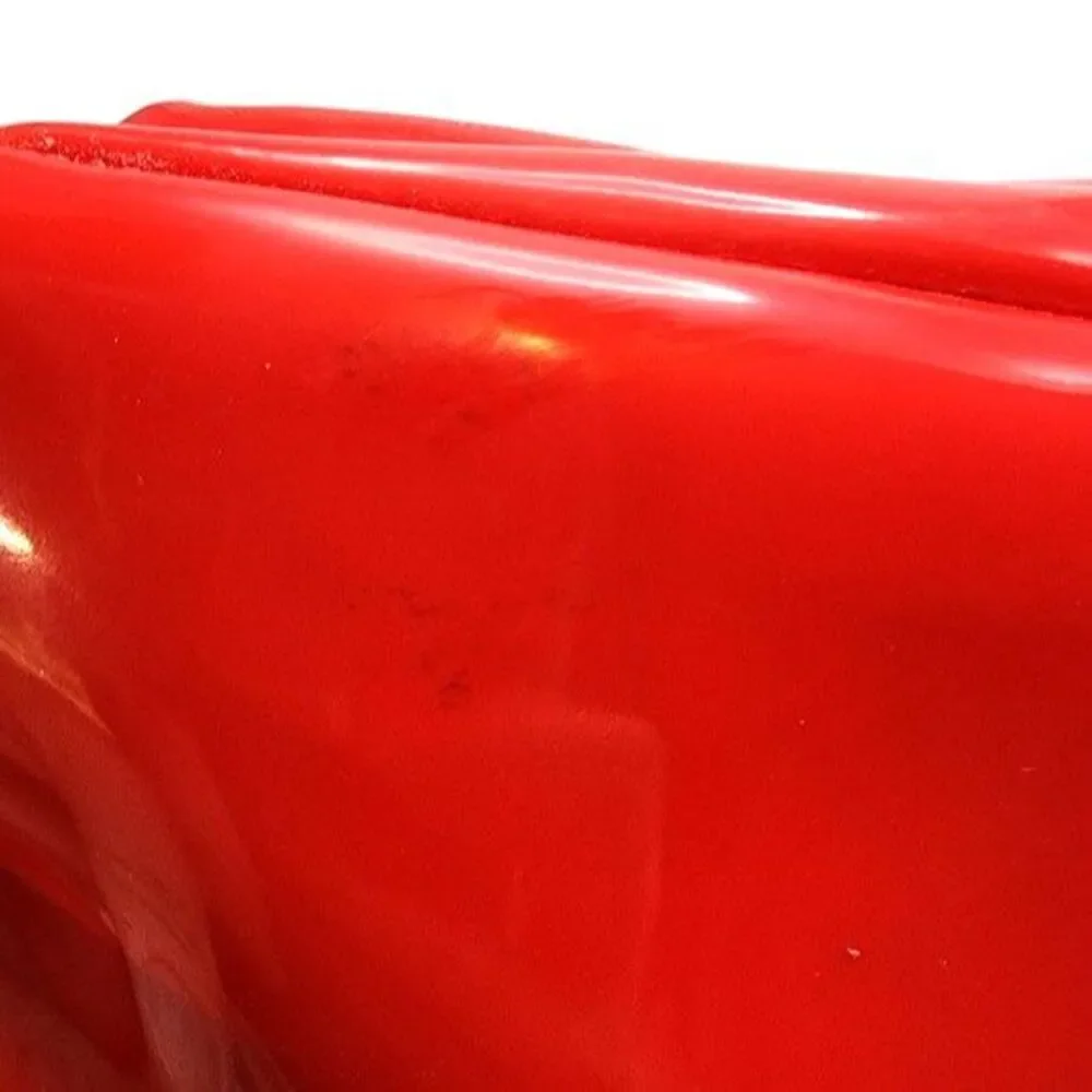 Christian Lacroix Rouge Red Patent Makeup‎ Bag 9